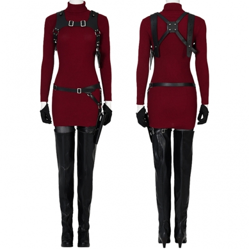 Resident Evil 4 Remake Ada Wong Cosplay Costume