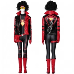 Spider Man Across The Spider Verse Spider Woman Jessica Drew Cosplay Costume