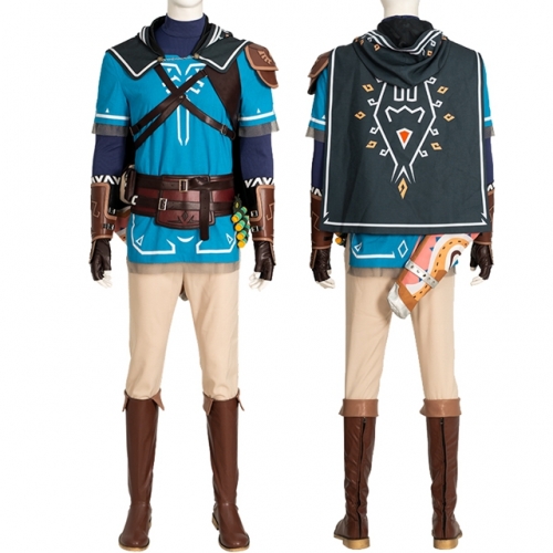 The Legend Of Zelda Tears Of The Kingdom Link Cosplay Costume