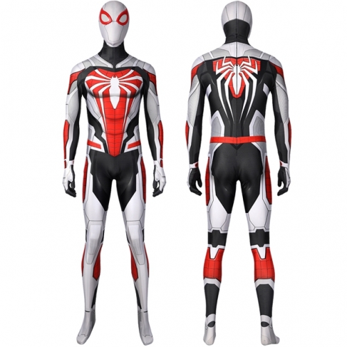 Spider-Man PS5 Remastered New Armoured Advanced Suit Cosplay Costume Printing Zentai