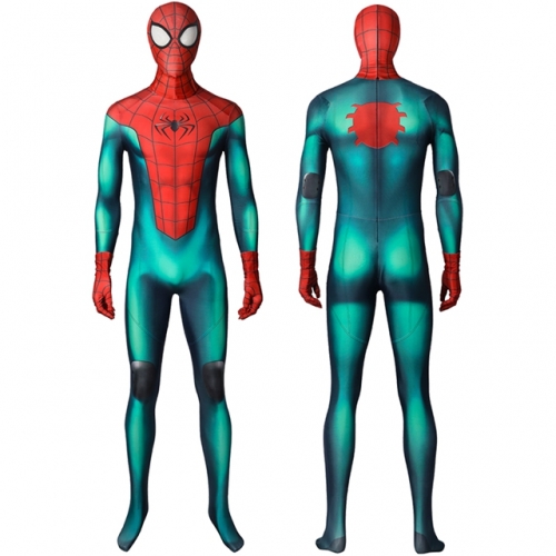 PS5 Spider-Man: Miles Morales Great Responsibility Suit Cosplay Costume Printing Zentai