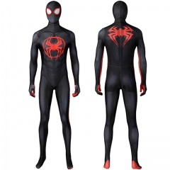 Across The Spider-Verse Miles Morales Cosplay Spider-Man Costume Printing Zentai