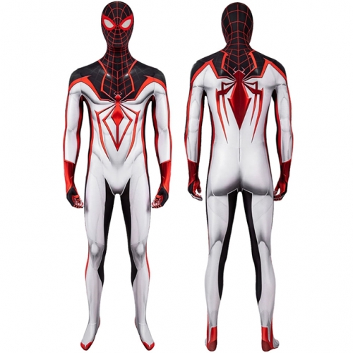 PS5 Spider-Man Miles Morales T.R.A.C.K. Suit Cosplay Costume Printing Zentai