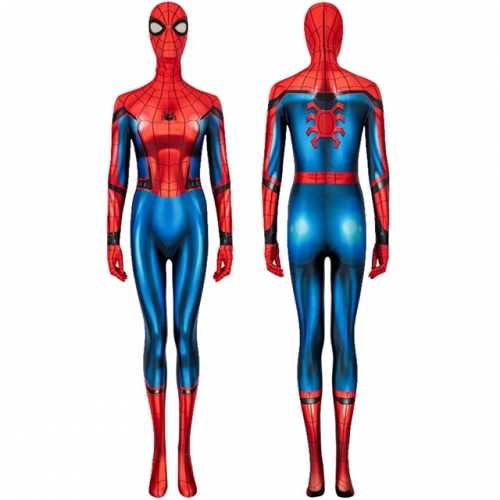 Spider-Man Far From Home Cosplay Spiderman Peter·Parker Costume Printing Zentai