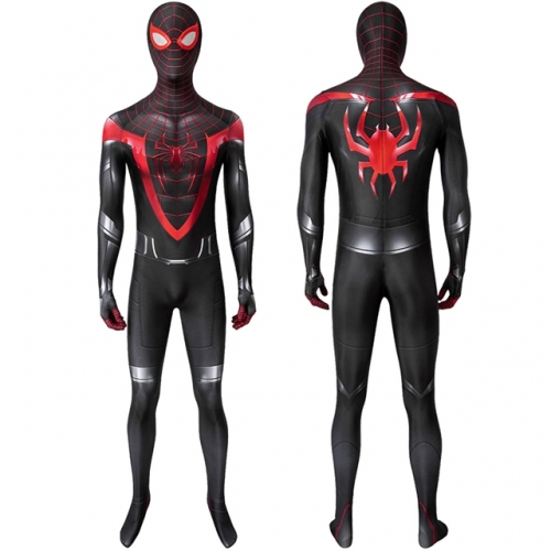 PS5 Spider-Man Miles Morales Cosplay Costume Printing Zentai