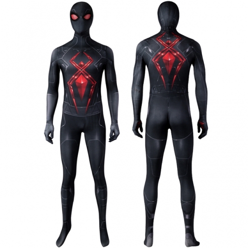 Marvel's Spider-Man Dark Suit Cosplay Costume Printing Zentai