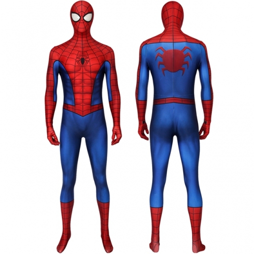 Spiderman PS4 3D Classic Suit Cosplay Costume Printing Zentai