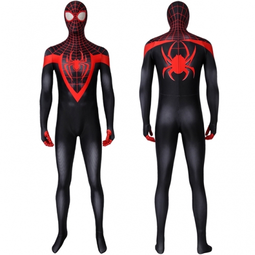 Ultimate Spider-Man Spider Man PS5 Miles Morales Cosplay Costume Printing Zentai
