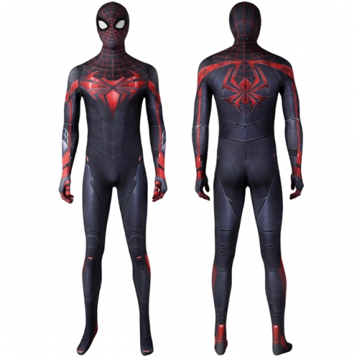 PS5 Spider-Man Miles Morales Advanced Tech Suit Cosplay Costume Printing Zentai