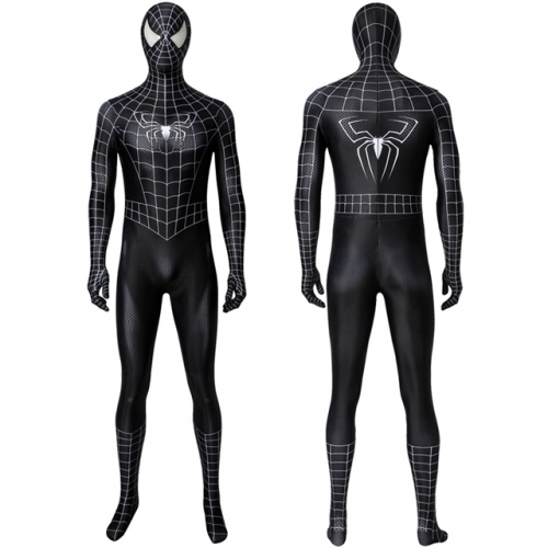 Spider-Man 3 Eddie Brock Cosplay Venom Costume Printing Zentai