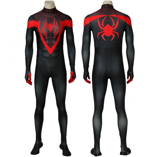 Ultimate Spider-Man Miles Morales Cosplay Costume Printing Zentai