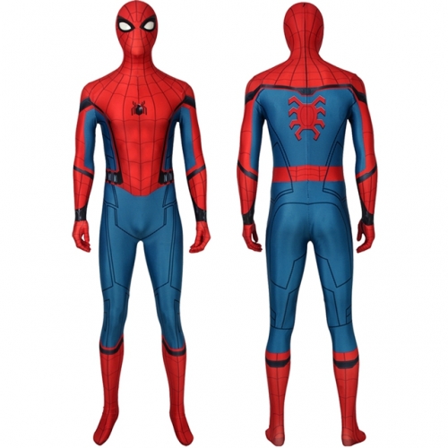 Spider-Man Far From Home Peter Parker Cosplay Costume Printing Zentai