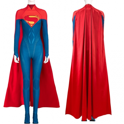 2023 Movie The Flash Supergirl Cosplay Costume