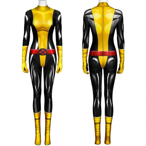 X-Men Shadowcat Kitty Pryde Cosplay Costume Printing Zentai