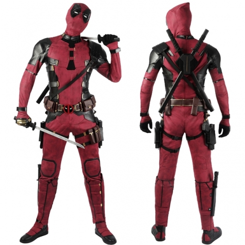 Deadpool 3 Wade Wilson Cosplay Costume With Accessories