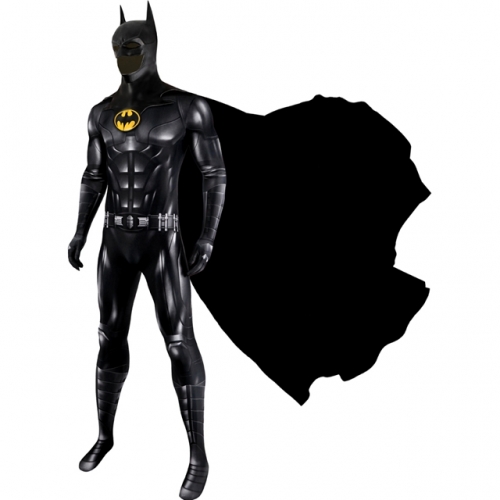 2023 DC Movie The Flash Batman Michael Keaton Cosplay Costume Printing Zentai