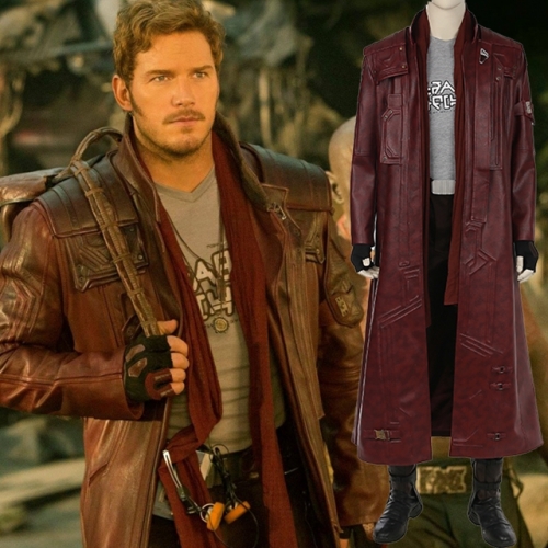 Guardians of the Galaxy 2 Star Lord Jacket Peter Quill cosplay costume