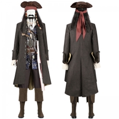 Pirates of the Caribbean Jack Sparrow Cosplay Costume