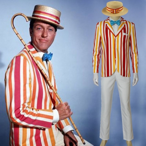 Mary Poppins Bert Cosplay Costume