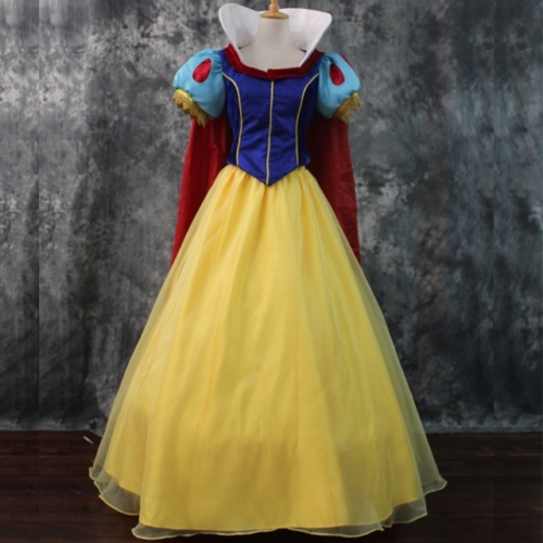 Snow White Cosplay Lace Up Dress Fancy Costume Custom made