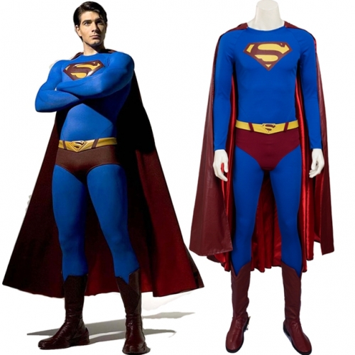 Superman Clark Kent Cosplay Costume