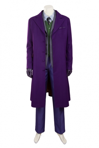 High Quality Batman The Dark Knight Joker Cosplay Costume