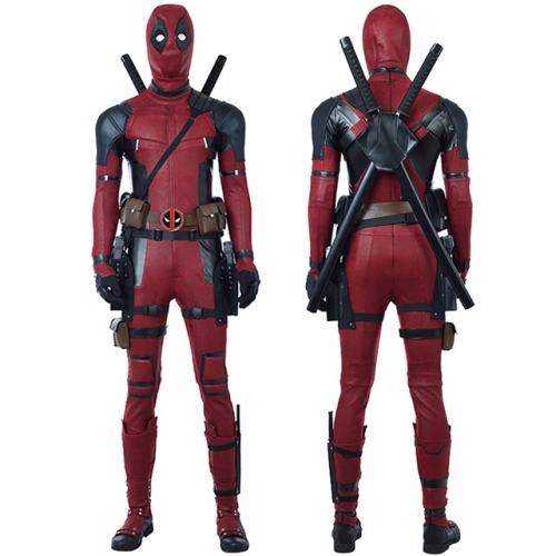 Deadpool 2 Wade Wilson Cosplay Costume With Helmet