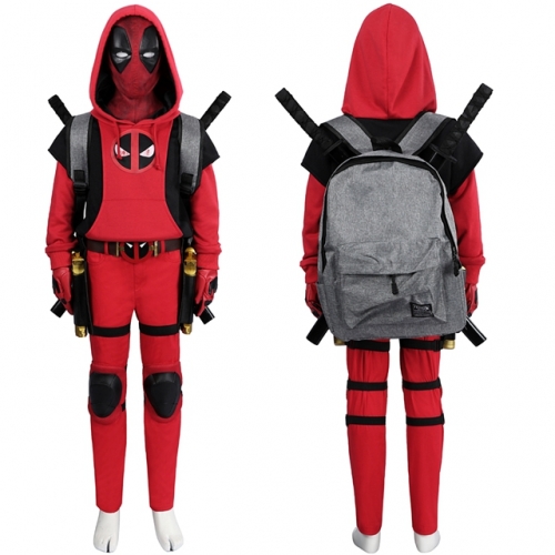 Deadpool & Wolverine Dogpool Deadpool KID Cosplay Costume