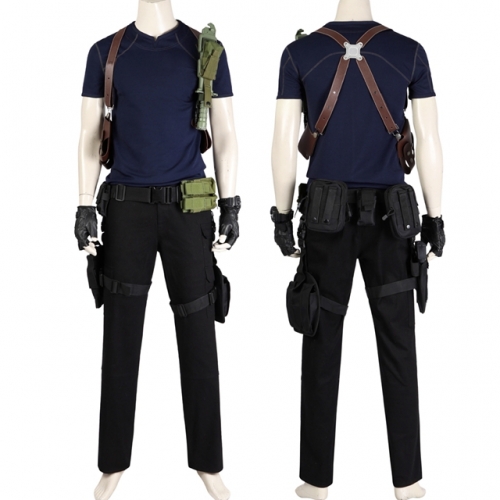 Resident Evil 4 Remake Leon S. Kennedy Cosplay Costume