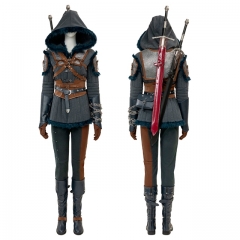 Hot Game The Witcher 4 Ciri Cosplay Costume