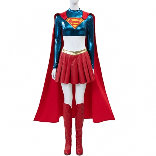 Superman Legacy Supergirl Kara Zor-El Cosplay Costume