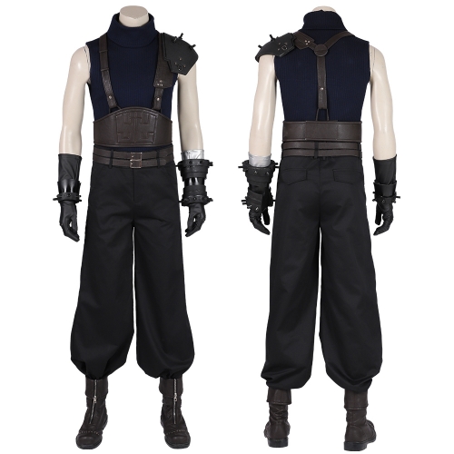 Game Final Fantasy VII Remake Cloud Strife Cosplay Costume