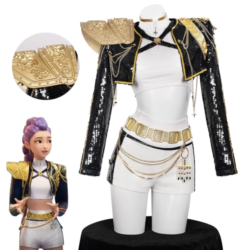 Custom Made KPop Demon Hunters Rumi Cosplay Costume