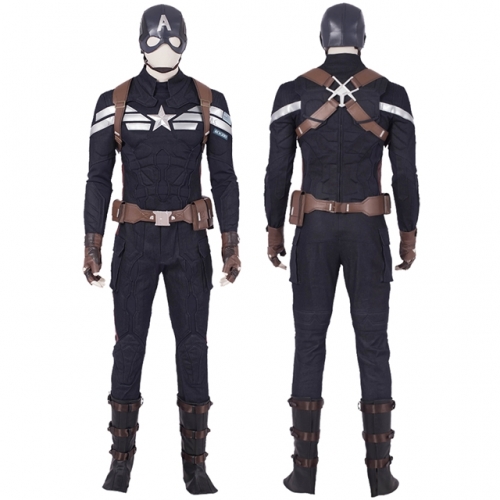 Captain America 2 The Winter Soldier Steve Rogers Cosplay Costume