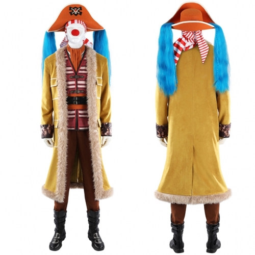 Netflix One Piece Buggy Cosplay Costume