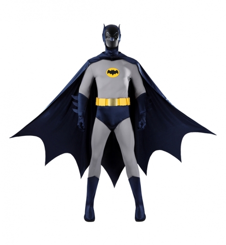 Batman 1966 Bruce Wayne Cosplay Costume
