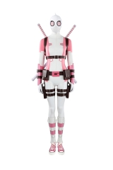 Gwenpool Pink Ghost Cosplay Costume