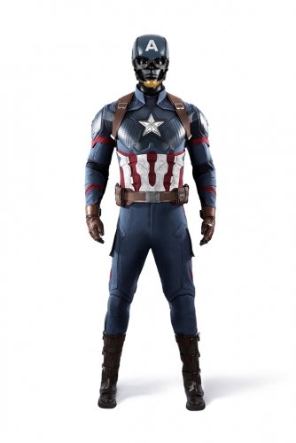 Luxury Avengers Endgame Captain America Steve Rogers Cosplay Costume