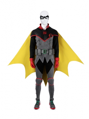 DC Comics Robin Damian Wayne Cosplay Costume