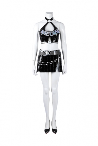 Hot Game Marvel Rivals Black Cat Urban Predator Cosplay Costume