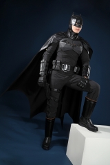 The Batman 2022 Robert Pattinson Version Bruce Wayne Cosplay Costume