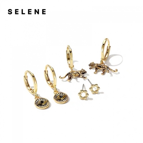 Earring, alloy, anti-allergic