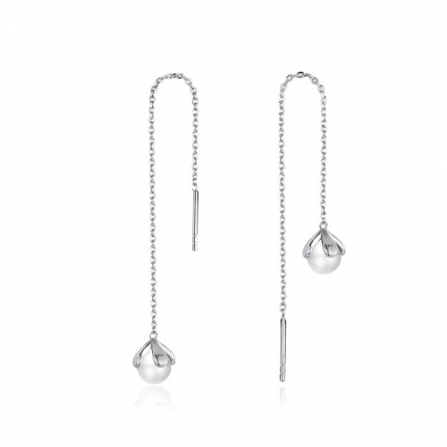 Boucles d'oreilles, argent 925, plaqué or