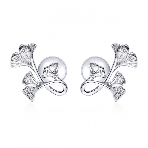 Boucles d'oreilles, argent 925, plaqué or