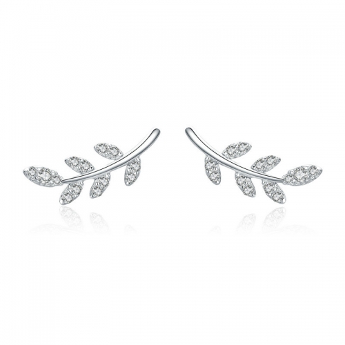 Boucles d'oreilles, argent 925, plaqué or