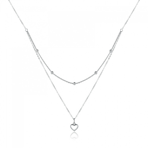 Collier, argent 925, plaqué or