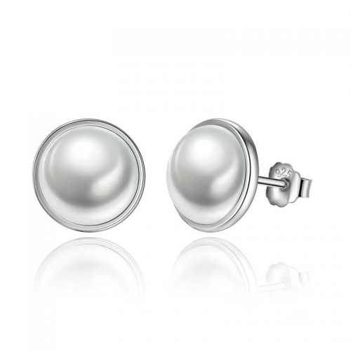 Boucles d'oreilles, argent 925, plaqué or