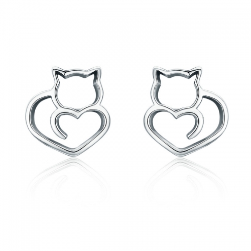 Boucles d'oreilles, argent 925