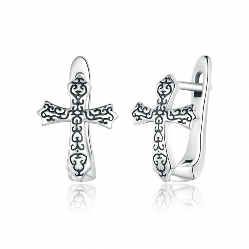 Boucles d'oreilles, argent 925