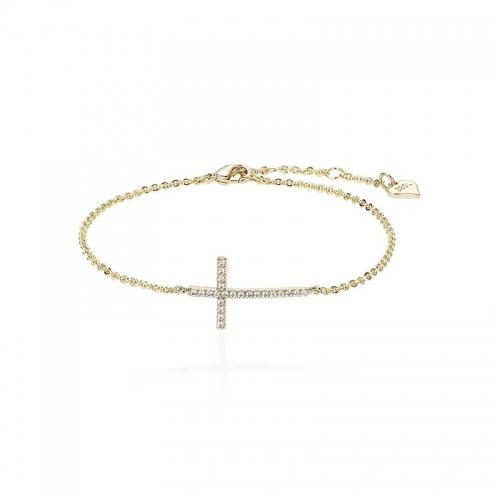 Bracelet, alloy, cubic zirconia, anti-allergic